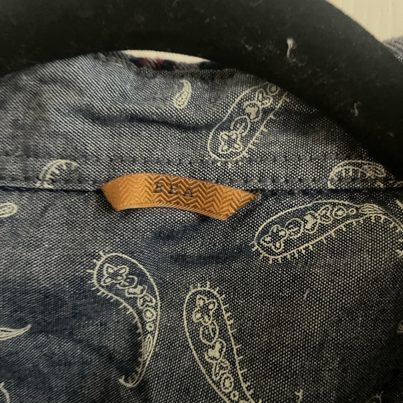 Red White and Blue Flannel Pearl Snap - Picture 2 of 5